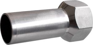 Eurotubi Übergang mit Steckende Inox - mit IG