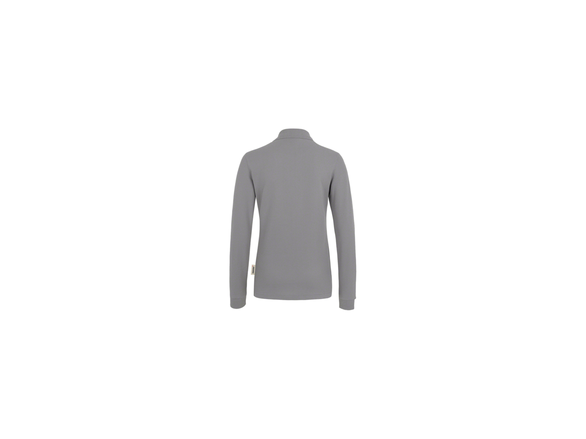 Damen-Longsleeve-Poloshirt Perf. S titan - 50% Baumwolle, 50% Polyester