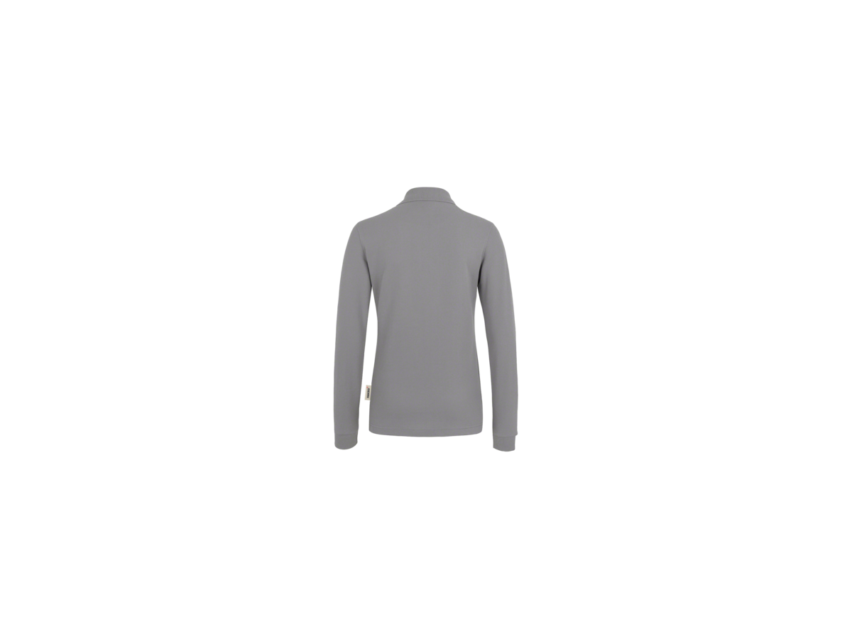 Damen-Longsl.-Polosh. Perf. XS titan - 50% Baumwolle, 50% Polyester