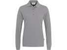 Damen-Longsleeve-Poloshirt Perf. S titan - 50% Baumwolle, 50% Polyester