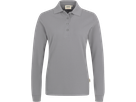 Damen-Longsl.-Polosh. Perf. XS titan - 50% Baumwolle, 50% Polyester