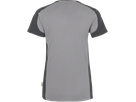 Damen-V-Shirt Co. Perf. XS titan/anth. - 50% Baumwolle, 50% Polyester, 160 g/m²