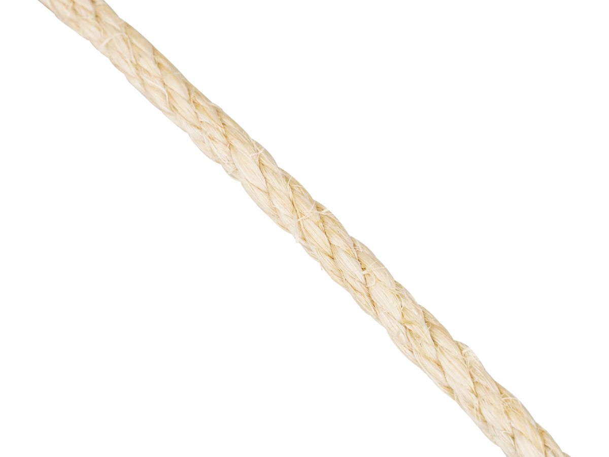 Sisalseil MEISTER gedreht 4-litzig - Trossenschlag