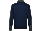 Sweatjacke Contrast Perf. M tinte/anth. - 50% Baumwolle, 50% Polyester, 300 g/m²