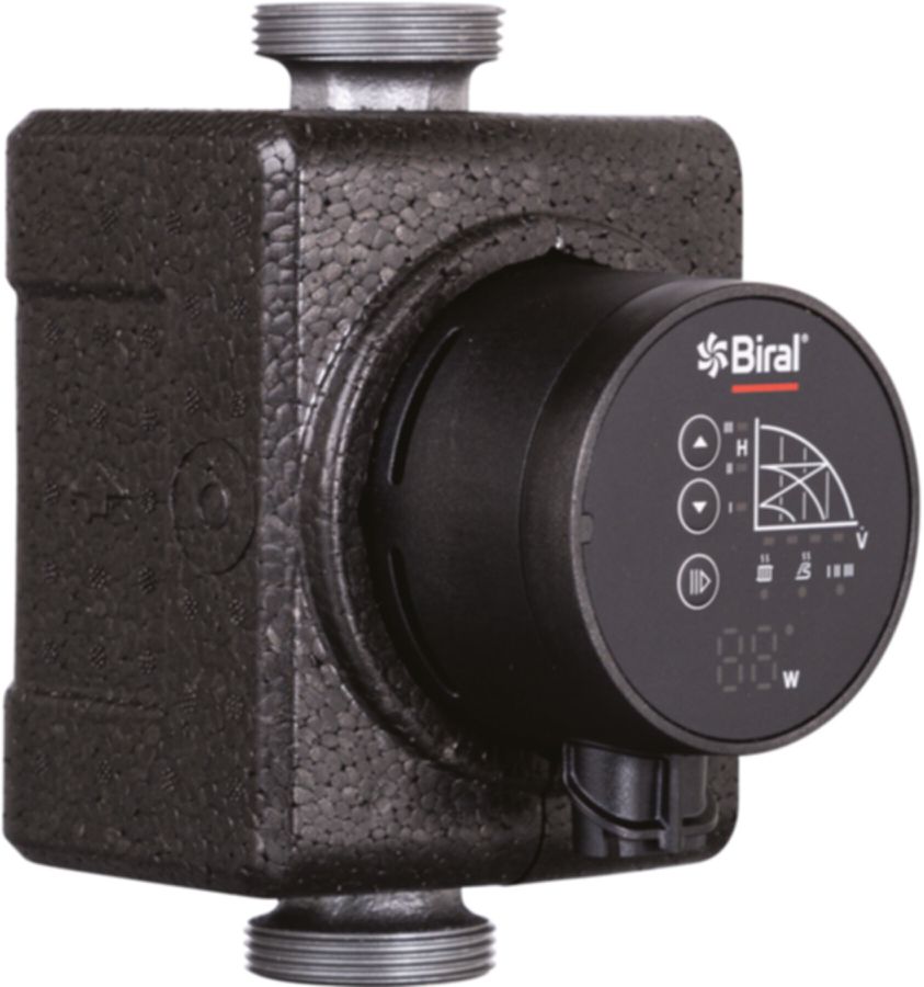 Hocheffizienzpumpen BIRAL CompAX RED - Permanentmagnetmotor für Warmwasserheiz.