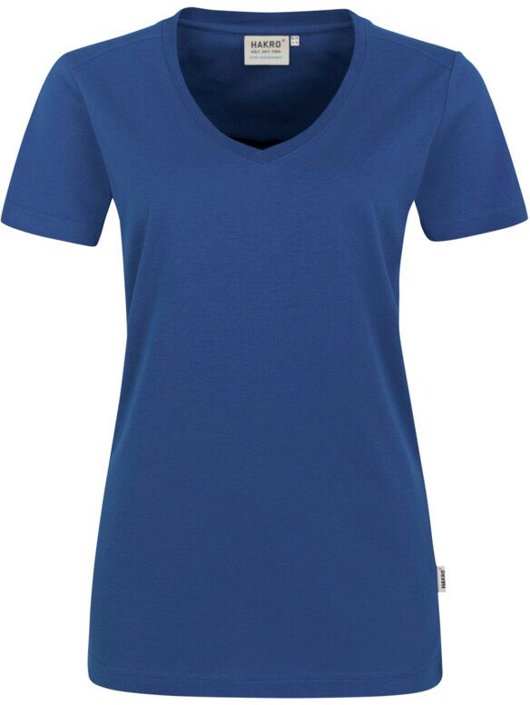 Damen V-Shirt Mikralinar PRO - 50% CO / 50% PES, 190 g/m2