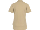 Damen-Poloshirt Top Gr. XS, sand - 100% Baumwolle, 200 g/m²