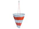 Triopan Windflagge R2 - retro-reflektierend Rot/Weiss