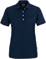 Damen-Poloshirt COOLMAX Gr. 2XL, tinte - 100% Polyester, 150 g/m²