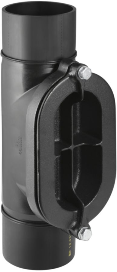 Geberit PE Putzstück 90° - Verschlusskappe PP