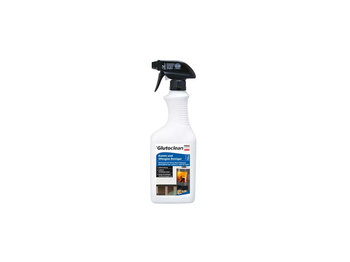 Kamin+Ofenglas Reiniger 750ml - GLUTOCLEAN