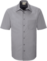 Hemd ½-Arm Performance Gr. 2XL, titan - 50% Baumwolle, 50% Polyester