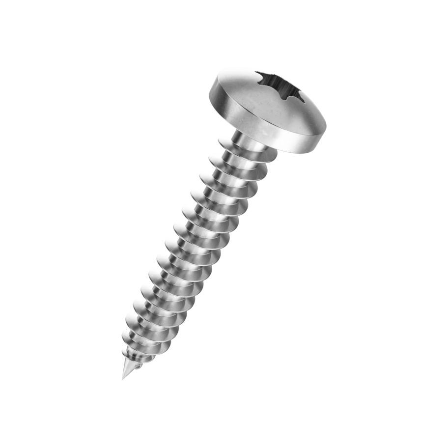 Spanplattenschrauben Pan-Head - Inox A2
