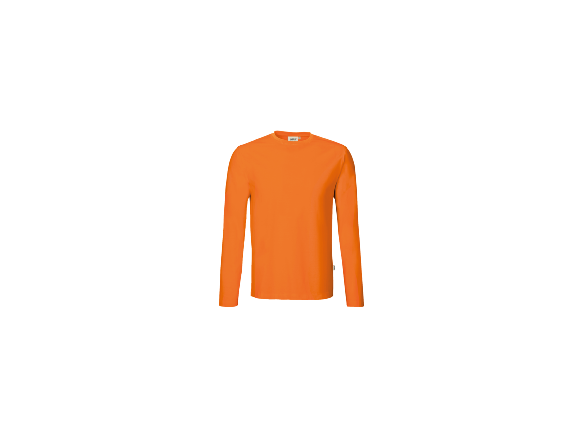 Longsleeve Performance Gr. 2XL, orange - 50% Baumwolle, 50% Polyester, 190 g/m²
