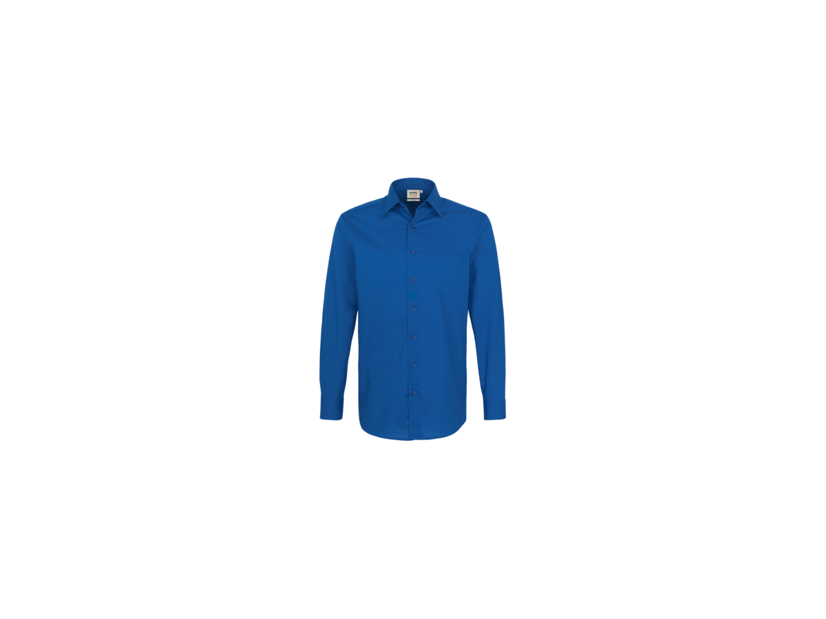 Hemd 1/1-Arm Perf. Gr. 3XL, royalblau - 50% Baumwolle, 50% Polyester