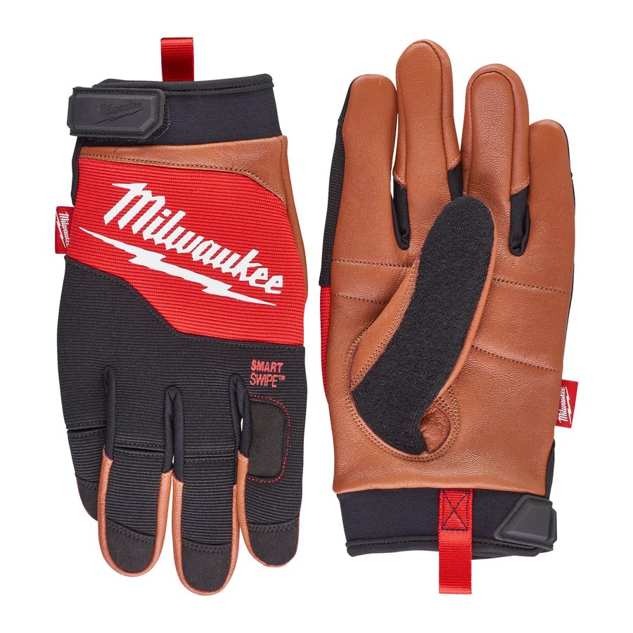 Arbeitshandschuhe Leder Hybrid Gr. 8 M - Milwaukee
