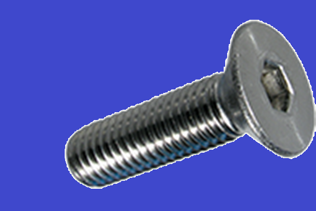 Senkschrauben m. Innensechskant INOX A4 - ohne Schaft DIN 7991