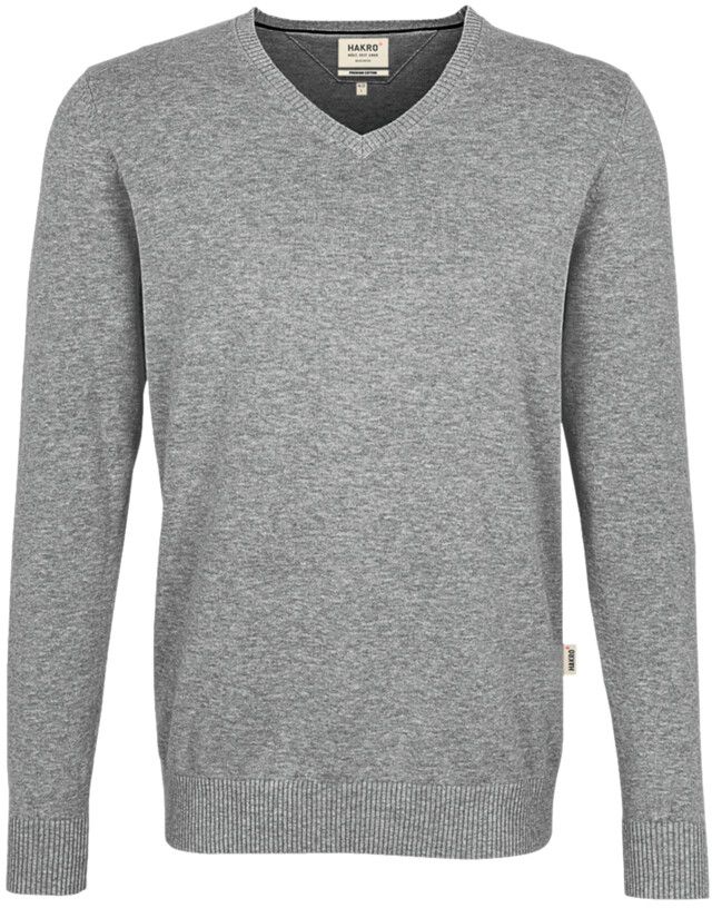 V-Pullover Premium - 100 % Baumwolle