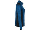 Damen Strickfleecejacke Churchill - Gr. 2XL, royalblau meliert