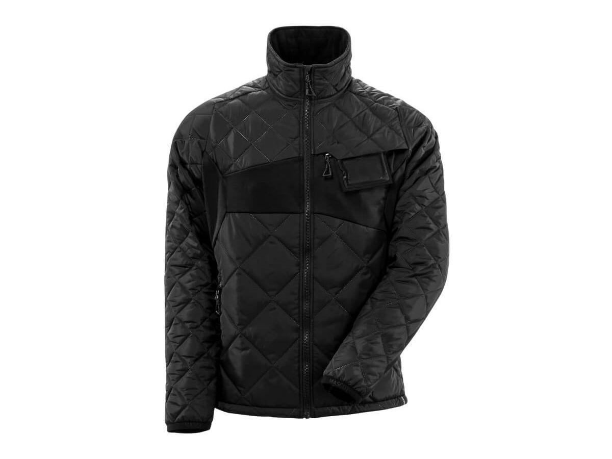 Thermojacke mit CLIMASCOT Gr. XL - schwarz, wasserabweisend