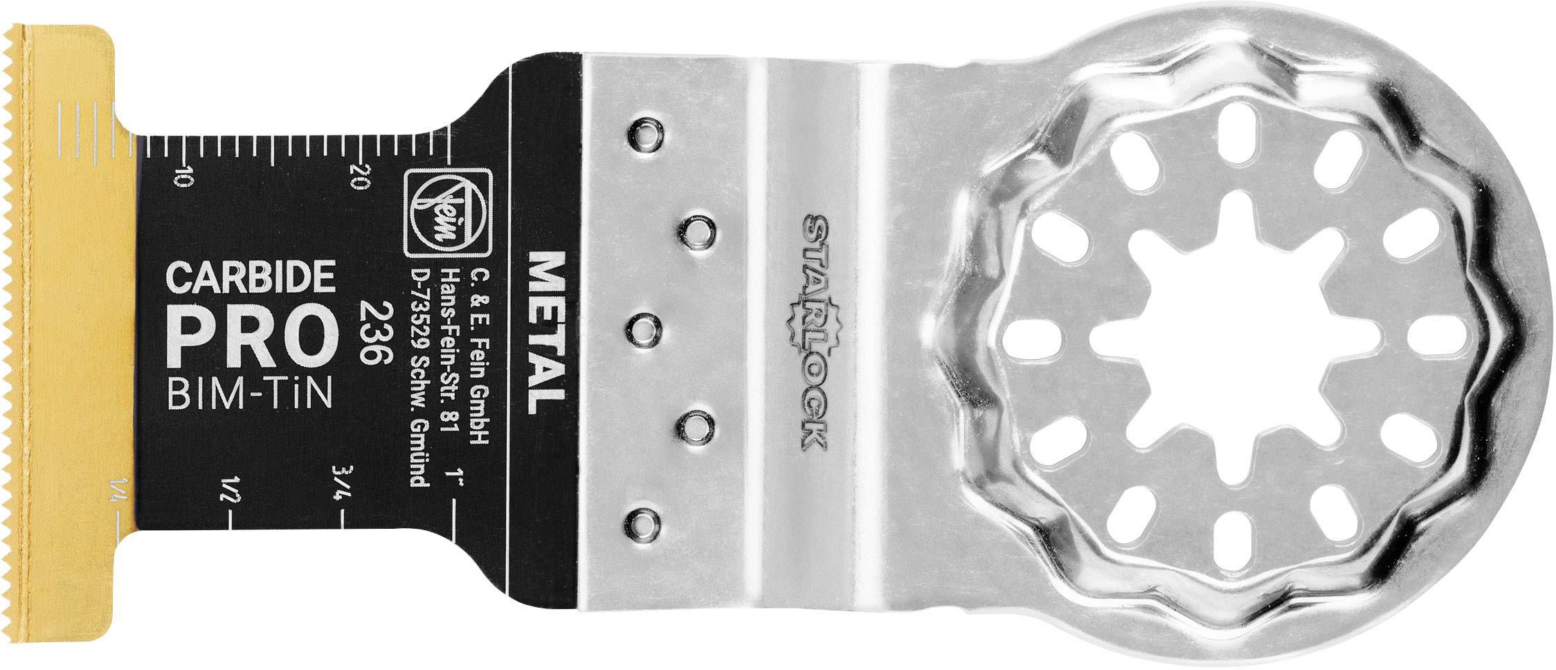Sägeblatt Fein E-Cut Carbide Pro F. 236 - 45x35 mm, Aufnahme SL (VE=3Stk.)