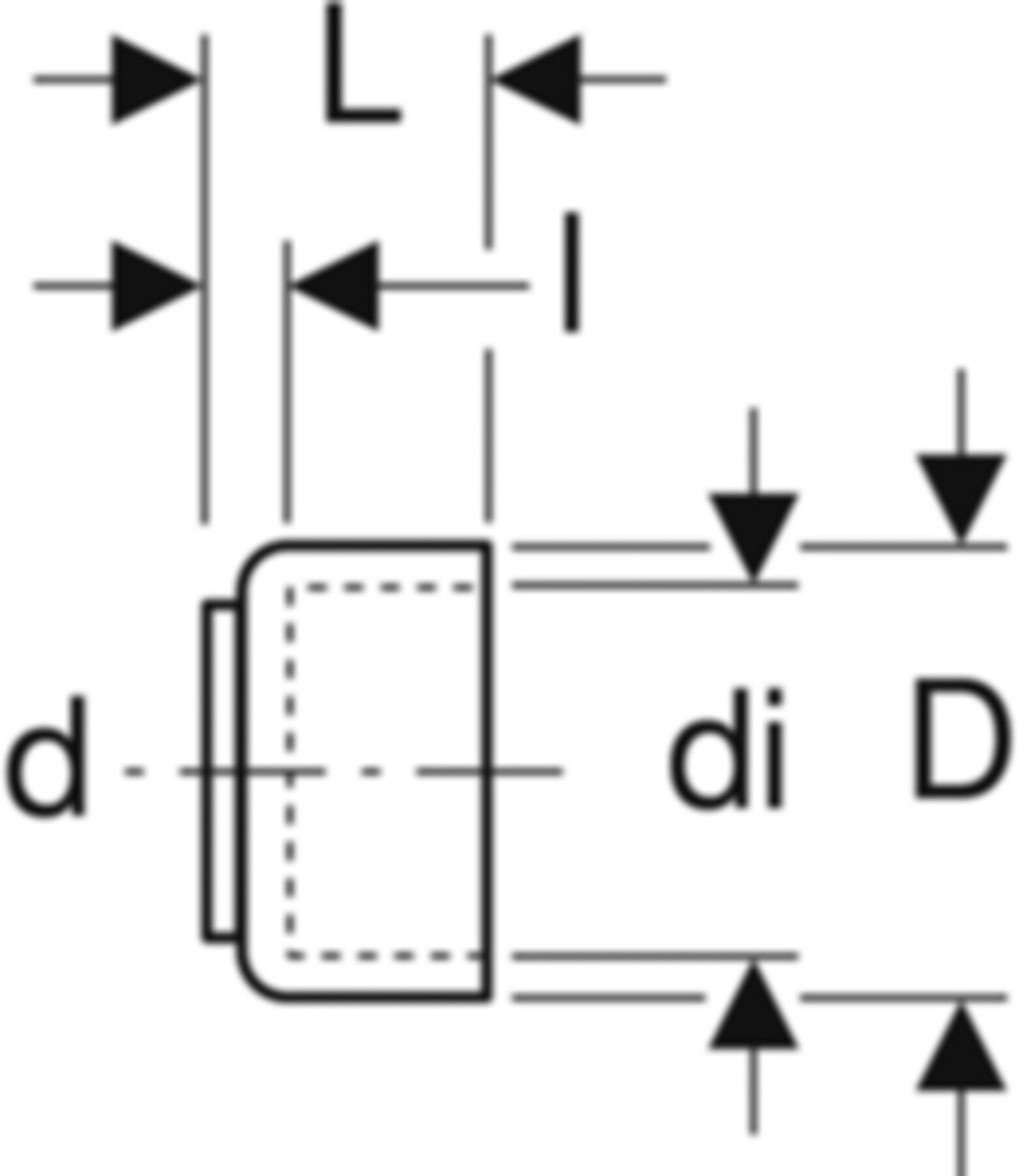 Geberit PE Sifonanschlussmuffe