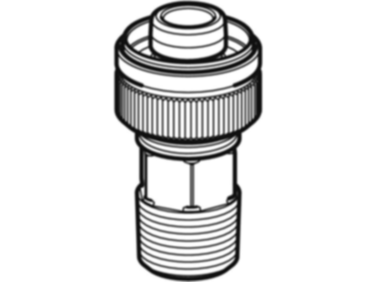 PushFit Schnellkupplung mit AG 16-R 1/2"