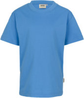 Kids-T-Shirt Classic Gr. 116, malibublau - 100% Baumwolle, 160 g/m²