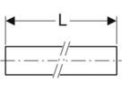 Metallverbundrohre in Stangen - GEBERIT FlowFit/PushFit