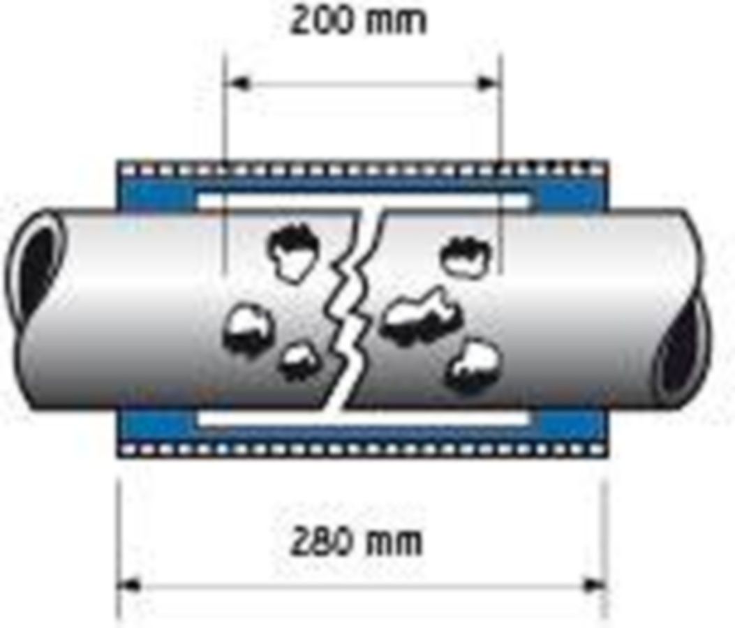 Reparaturkupplungen AQUAFORM RepaFlex 22 - Long
