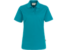 Damen-Poloshirt Top Gr. 2XL, smaragd - 100% Baumwolle, 200 g/m²