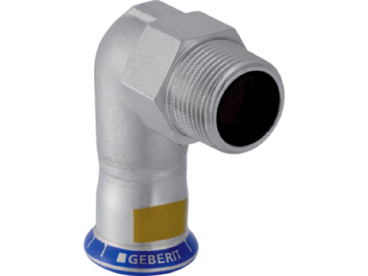 MPF-Übergangswinkel AG 90° Gas  35-11/4"