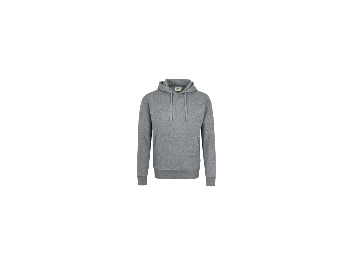 Kapuzen-Sweatshirt Premium XS grau mel. - 60% Polyester, 40% Baumwolle, 300 g/m²