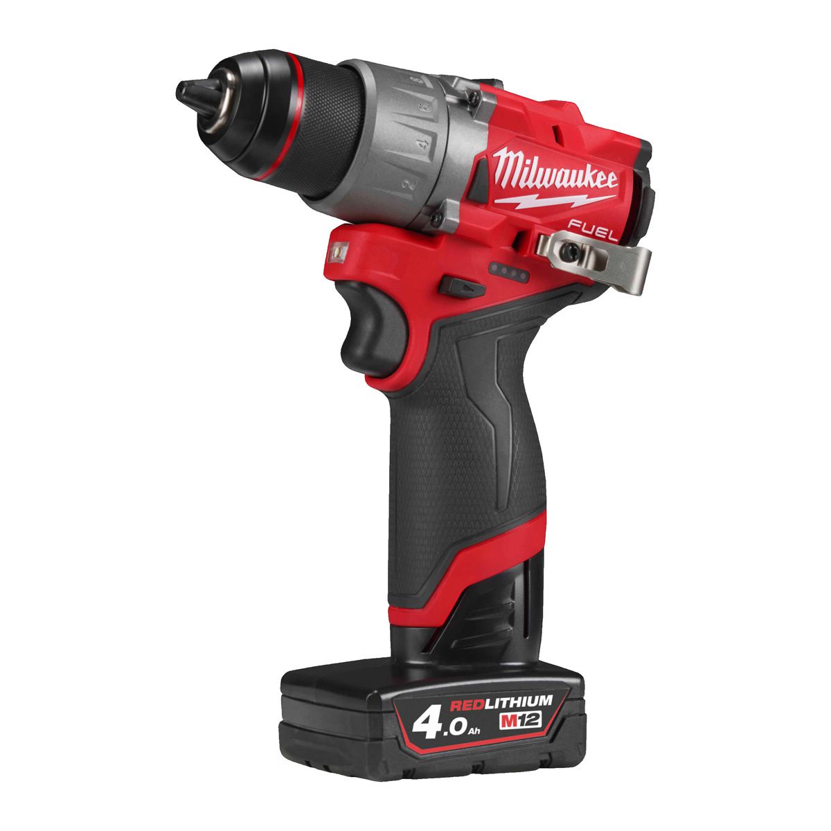 Akku-Bohrschrauber Milwaukee - M12 FDD2-402X, im Koffer, mit 2 Akkus