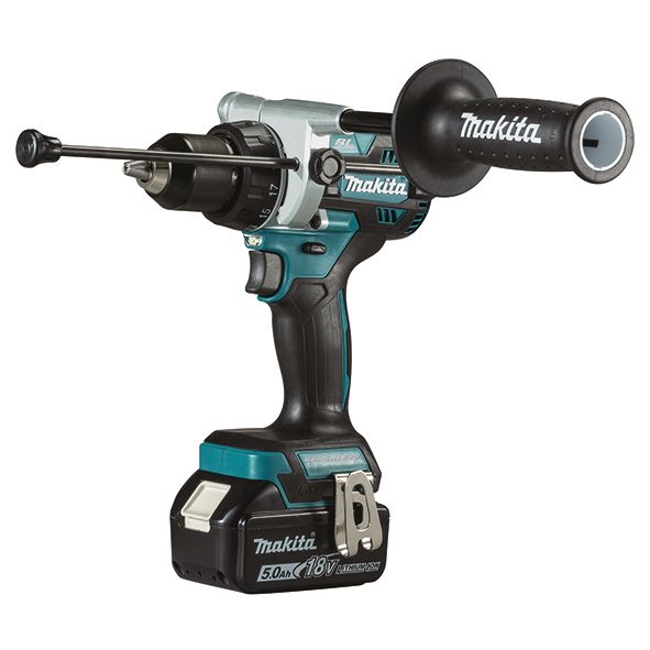 Akku-Schlagbohrschraub. MAKITA DHP486RTJ - 18V, 2 x 5.0 Ah im Koffer