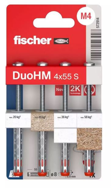 SB Hohlraumdübel DuoHM - Fischer