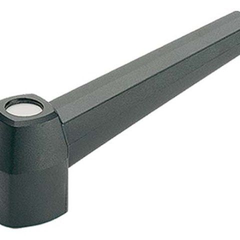 Klemmhebel Elesa MF. Thermoplast schwarz