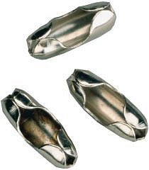 Klemmverschluss zu Kugelkette verchr. - 2,2-2,4 mm
