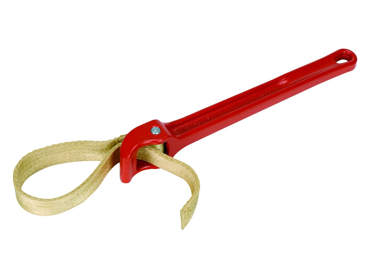 Gurtenrohrzange RIDGID 1 - Spannbereich 90 mm, Gurtlänge 425x12 mm