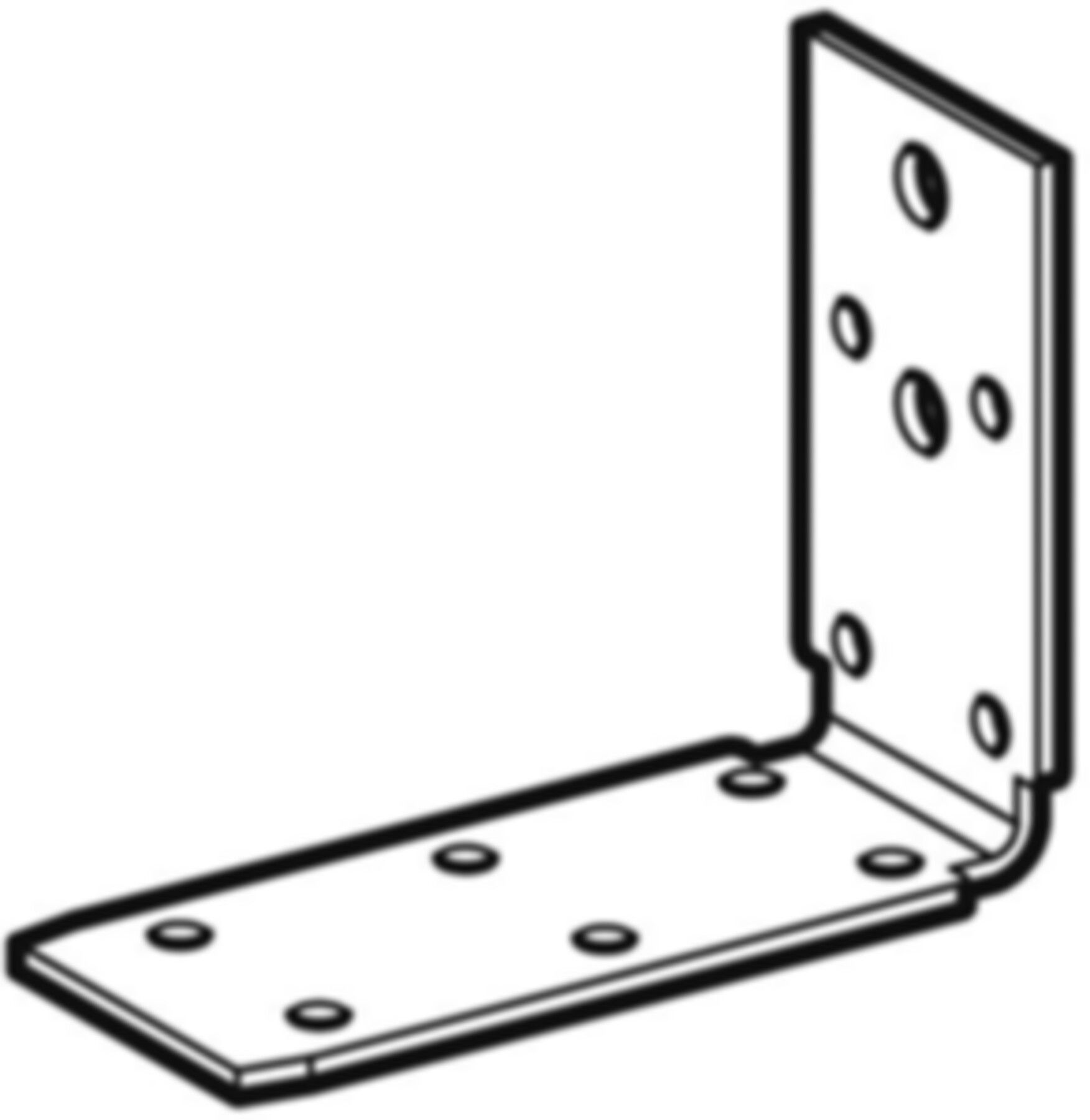 Geberit Duofix Systemwinkel - Stahl Verz.