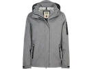 Damen-Active-Jacke Fernie S dunkelg-mel. - 100% Polyester