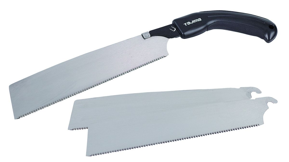 Zugsäge 265 mm mit 2 Ersatzblätter - Tajima