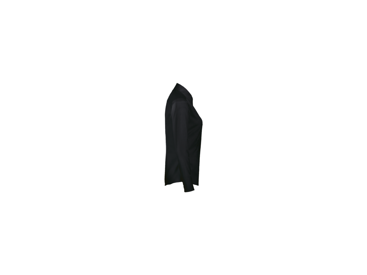 Bluse 1/1-Arm Business Gr. 3XL, schwarz - 100% Baumwolle