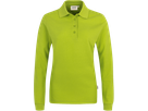 Damen-Longsleeve-Polosh. Perf. 3XL kiwi - 50% Baumwolle, 50% Polyester, 220 g/m²