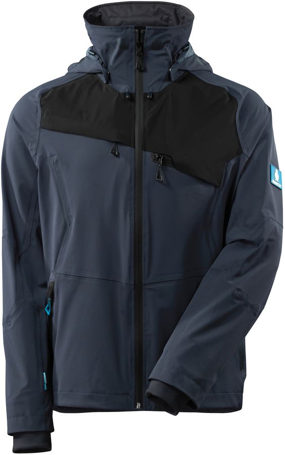 Hard Shell Jacke geringes Gewicht - wasserdicht, 87% PA / 13% EL, 200 g/m2