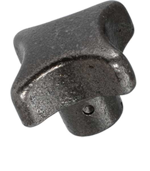 Kreuzgriffe mit glattem Sackloch - Grauguss GG 20 blank DIN 6335C