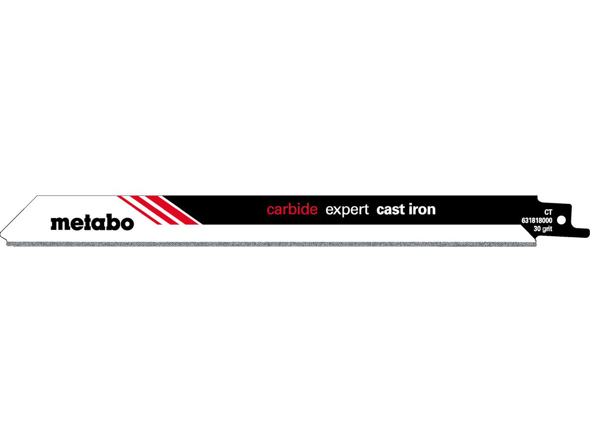 Säbelsägeblatt METABO 225x1.25 mm, 2 Stk - Expert Cast Iron Bosch(S1130Riff)