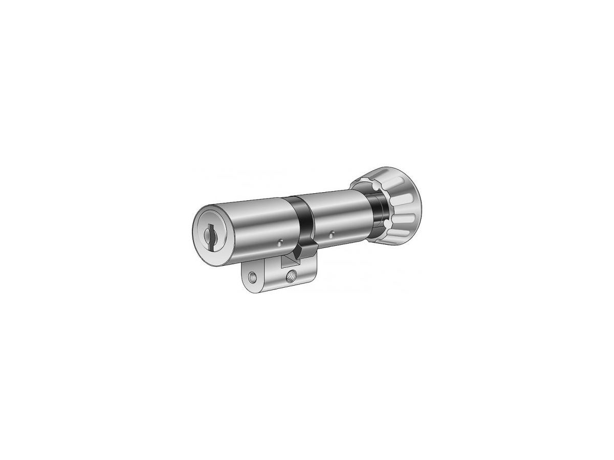 Drehknopf-Zylinder KABA 8 1519/32.5-32.5 - inkl. 3 Schlüssel
