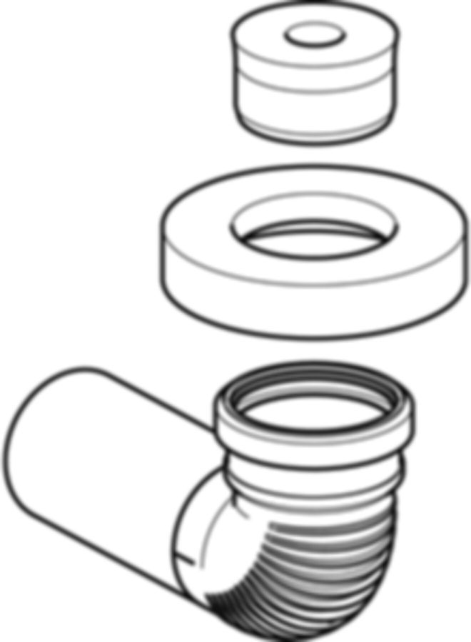 Geberit Dachanschlussgarnituren - horizontal
