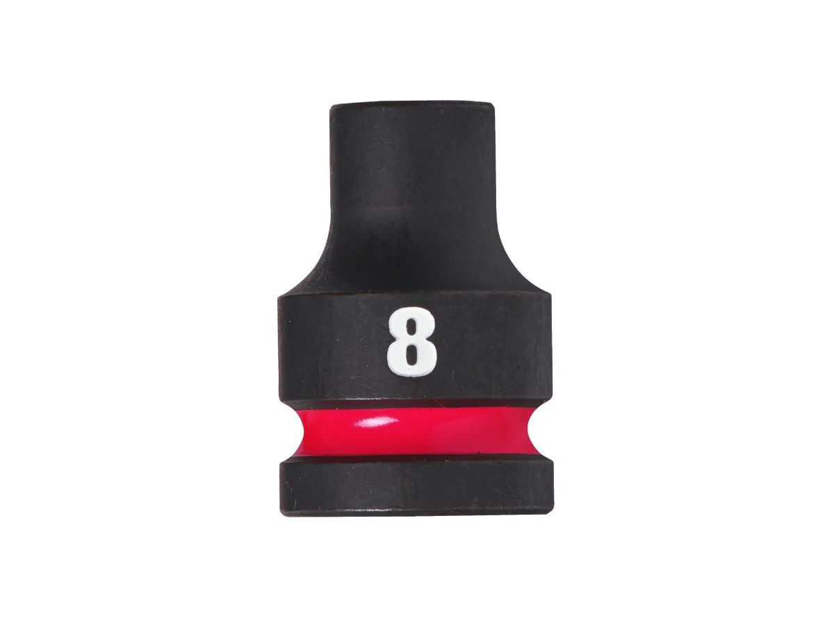 Schockwave Schlagnuss 1/2" kurz - Milwaukee, 8 x 38 mm